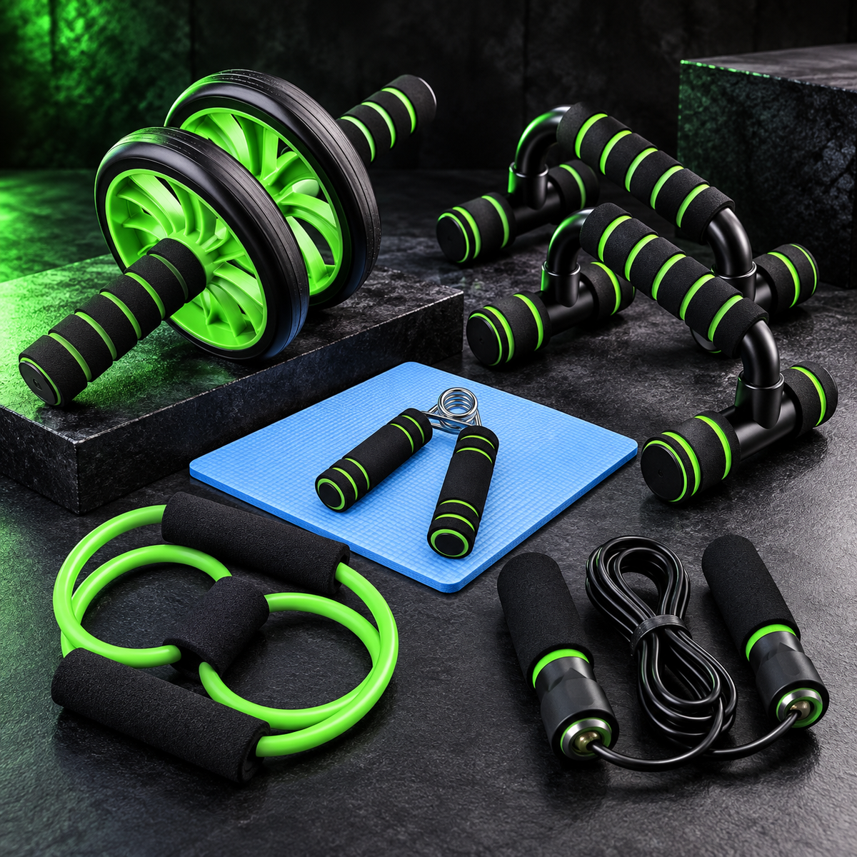 Set fitness complet 7 pièces pour la maison