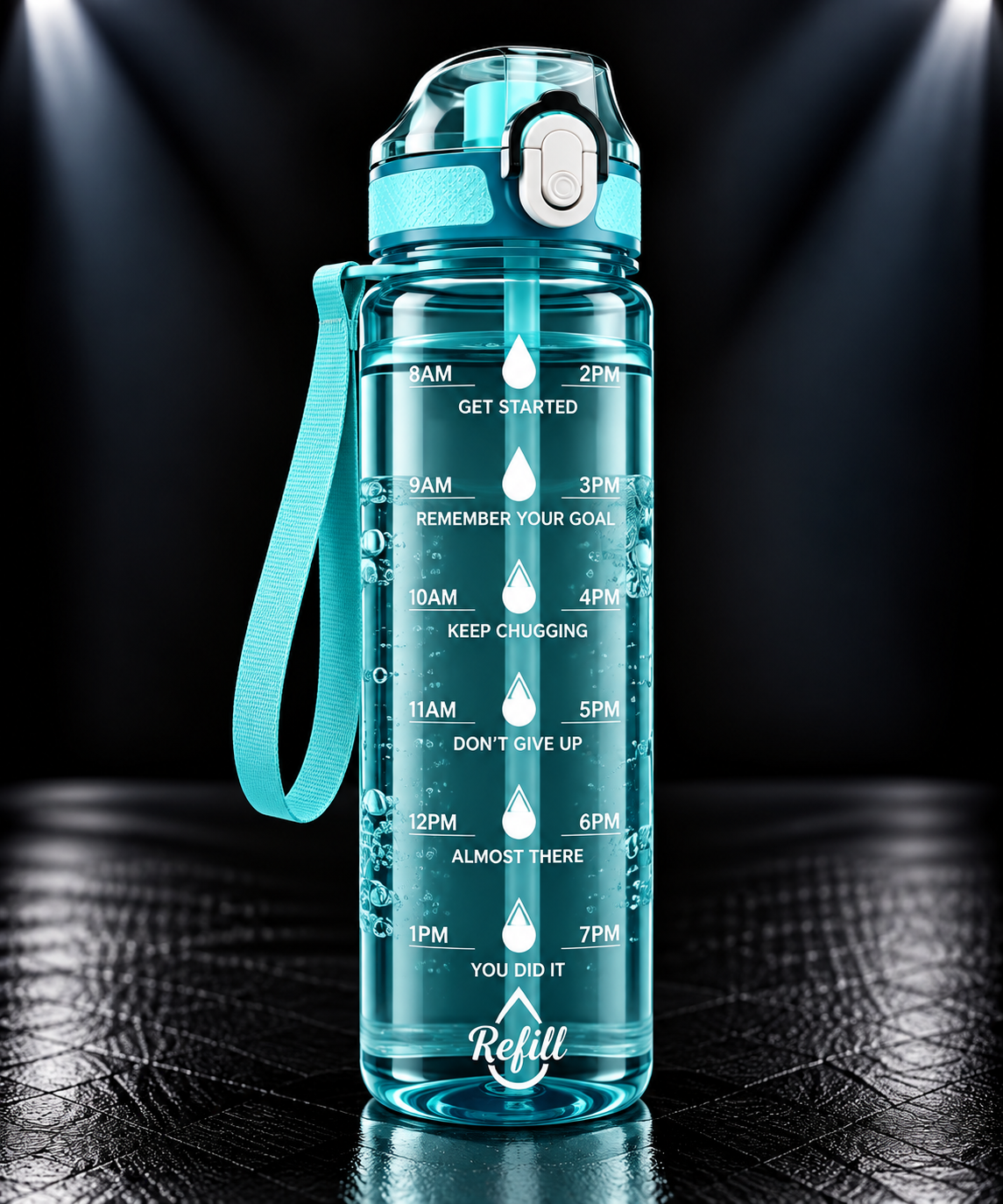 Gourde de sport motivation 750 ml – photo 17