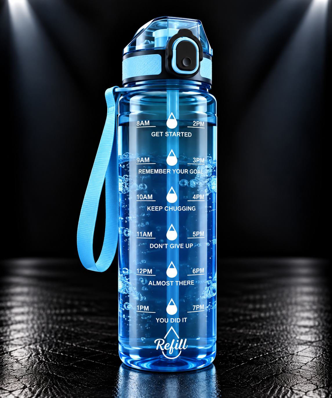 Gourde de sport motivation 750 ml – photo 14