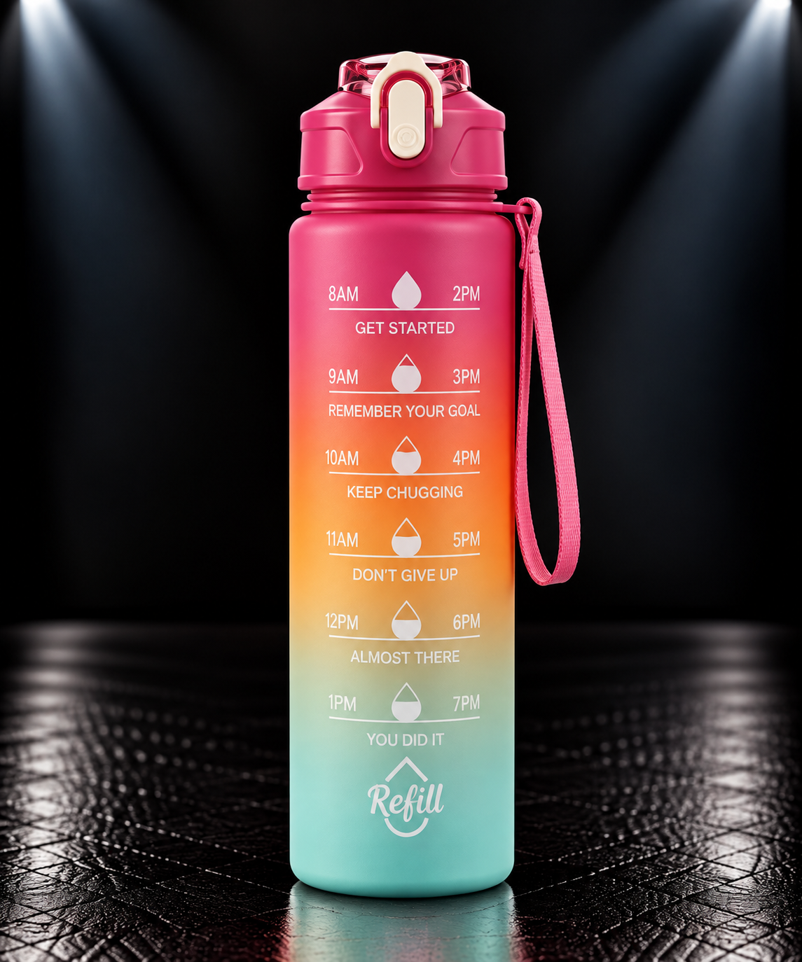 Gourde de sport motivation 750 ml – photo 18