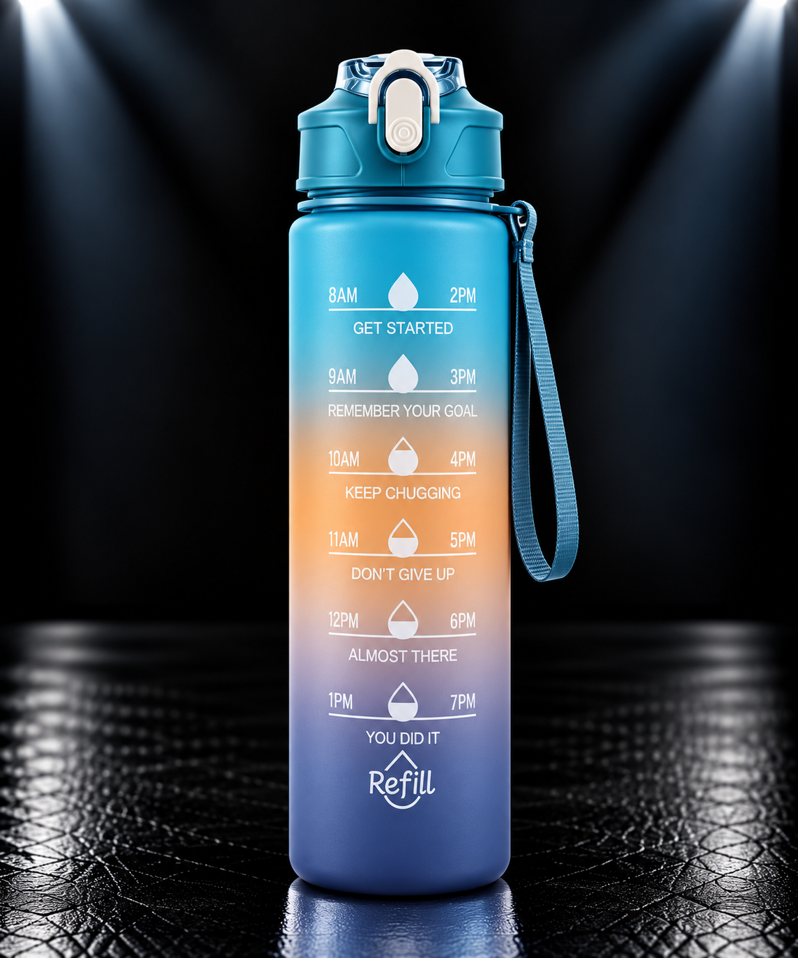 Gourde de sport motivation 750 ml – photo 19