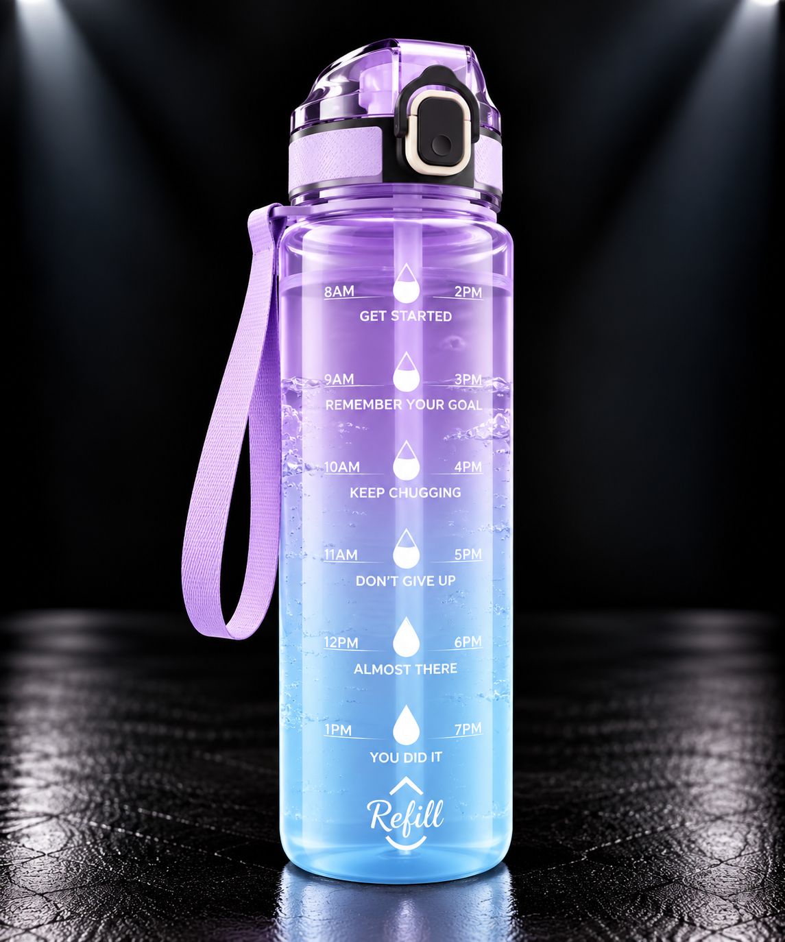 Gourde de sport motivation 750 ml – photo 11