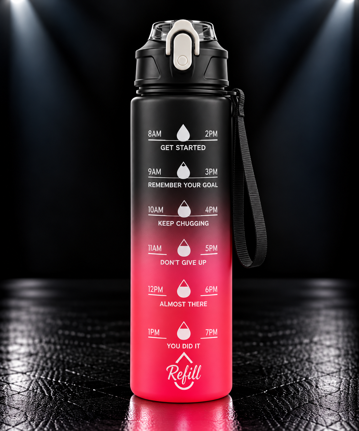 Gourde de sport motivation 750 ml – photo 16