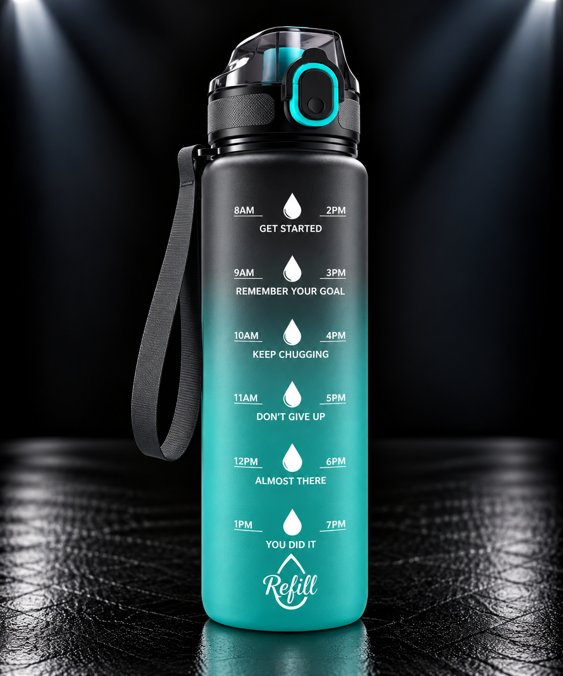 Gourde de sport motivation 750 ml – photo 12