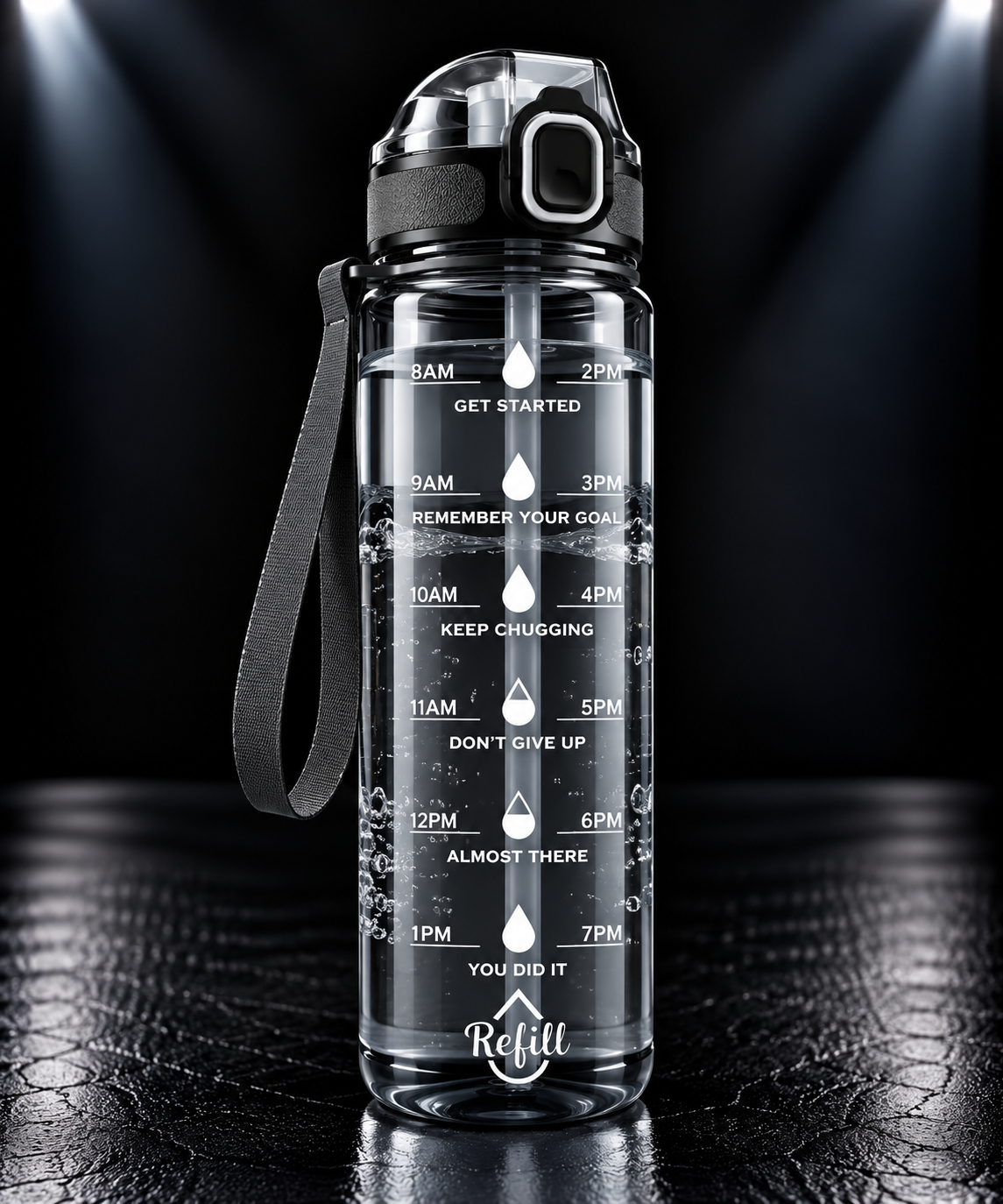 Gourde de sport motivation 750 ml – photo 13