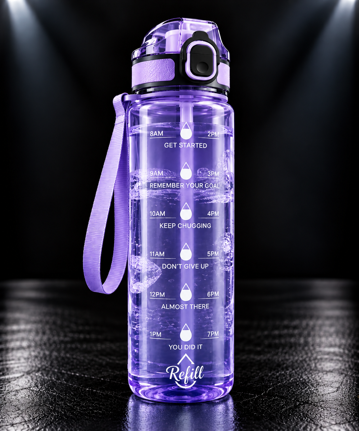 Gourde de sport motivation 750 ml – photo 10