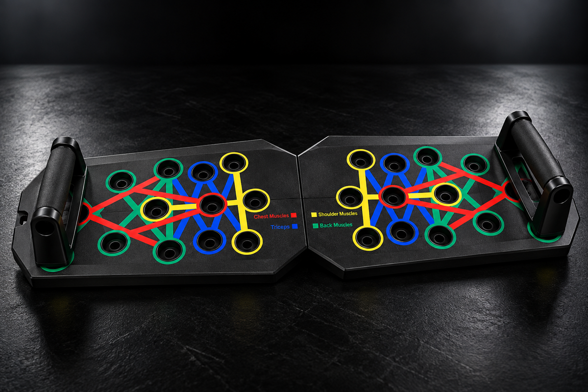 Push-up board pliable multifonction