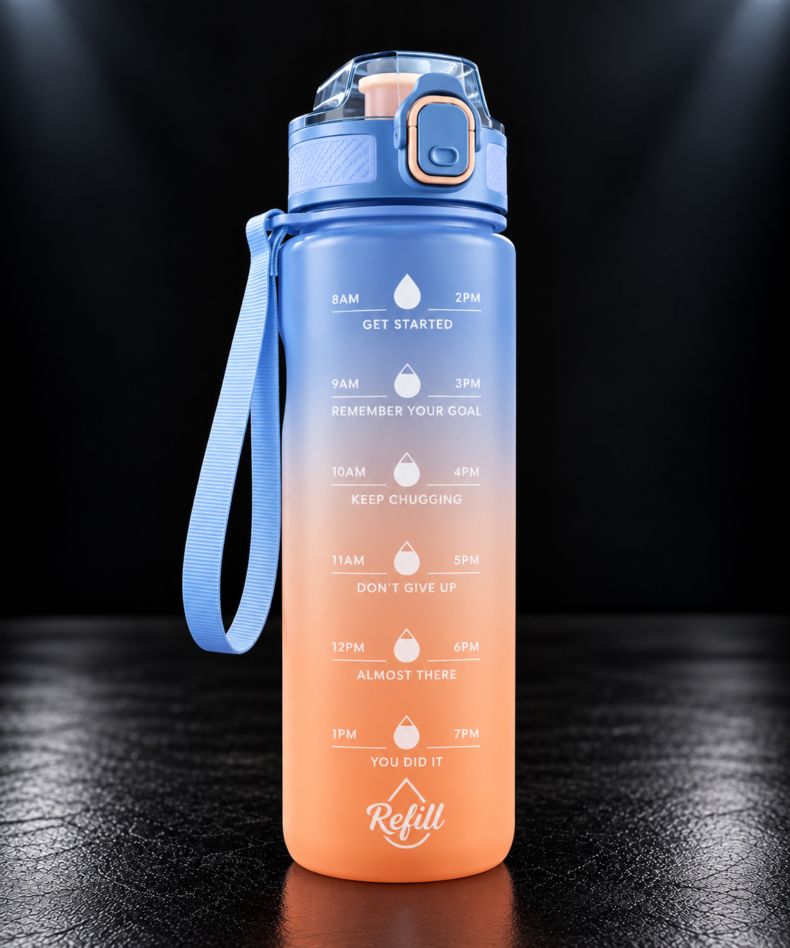 Gourde de sport motivation 750 ml – photo 4