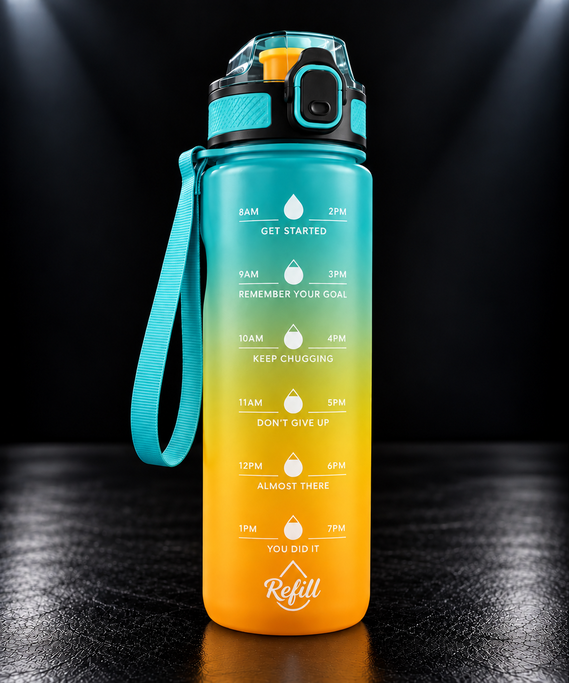Gourde de sport motivation 750 ml – photo 6