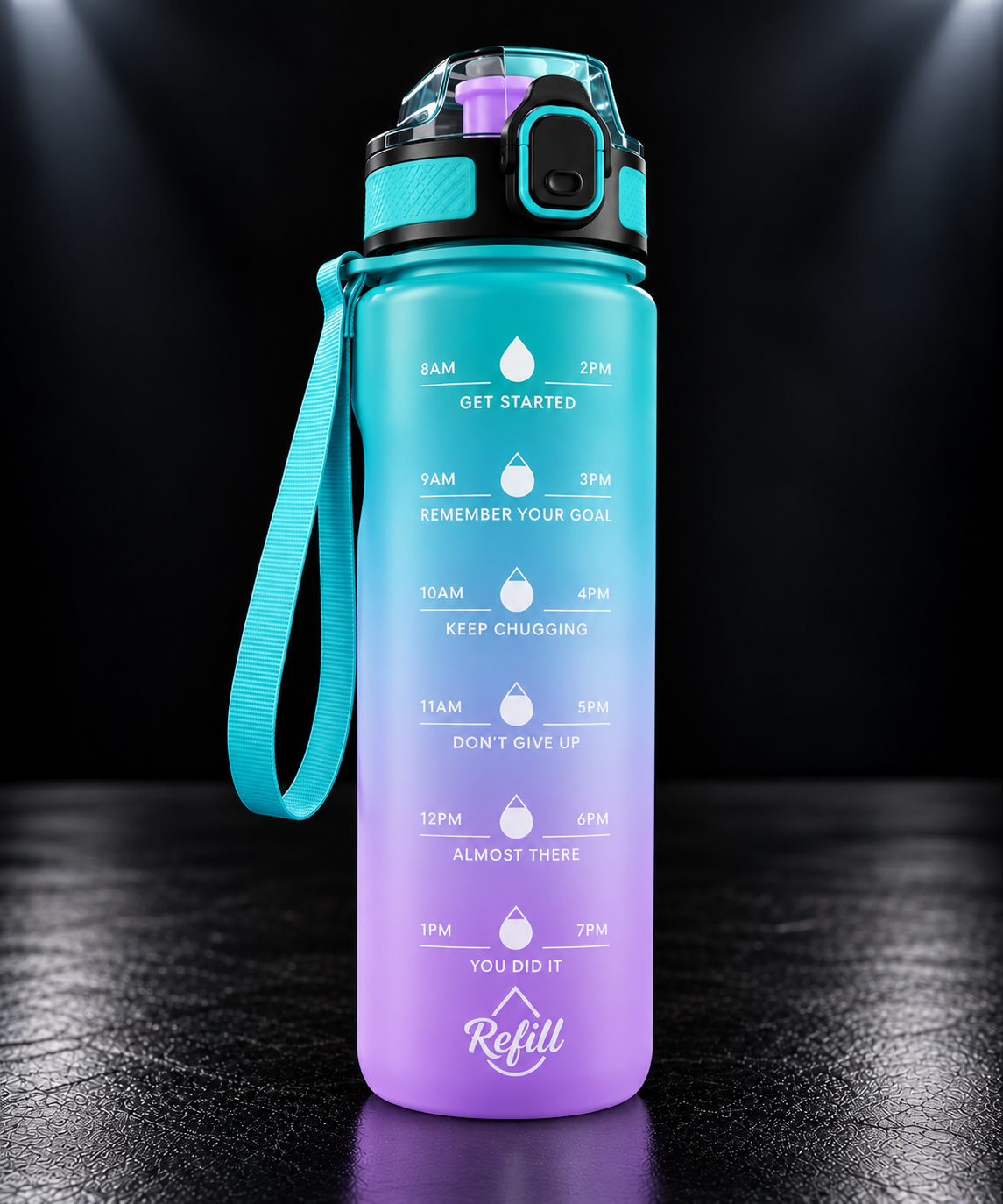Gourde de sport motivation 750 ml – photo 7