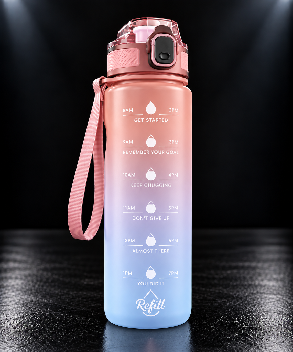 Gourde de sport motivation 750 ml – photo 8