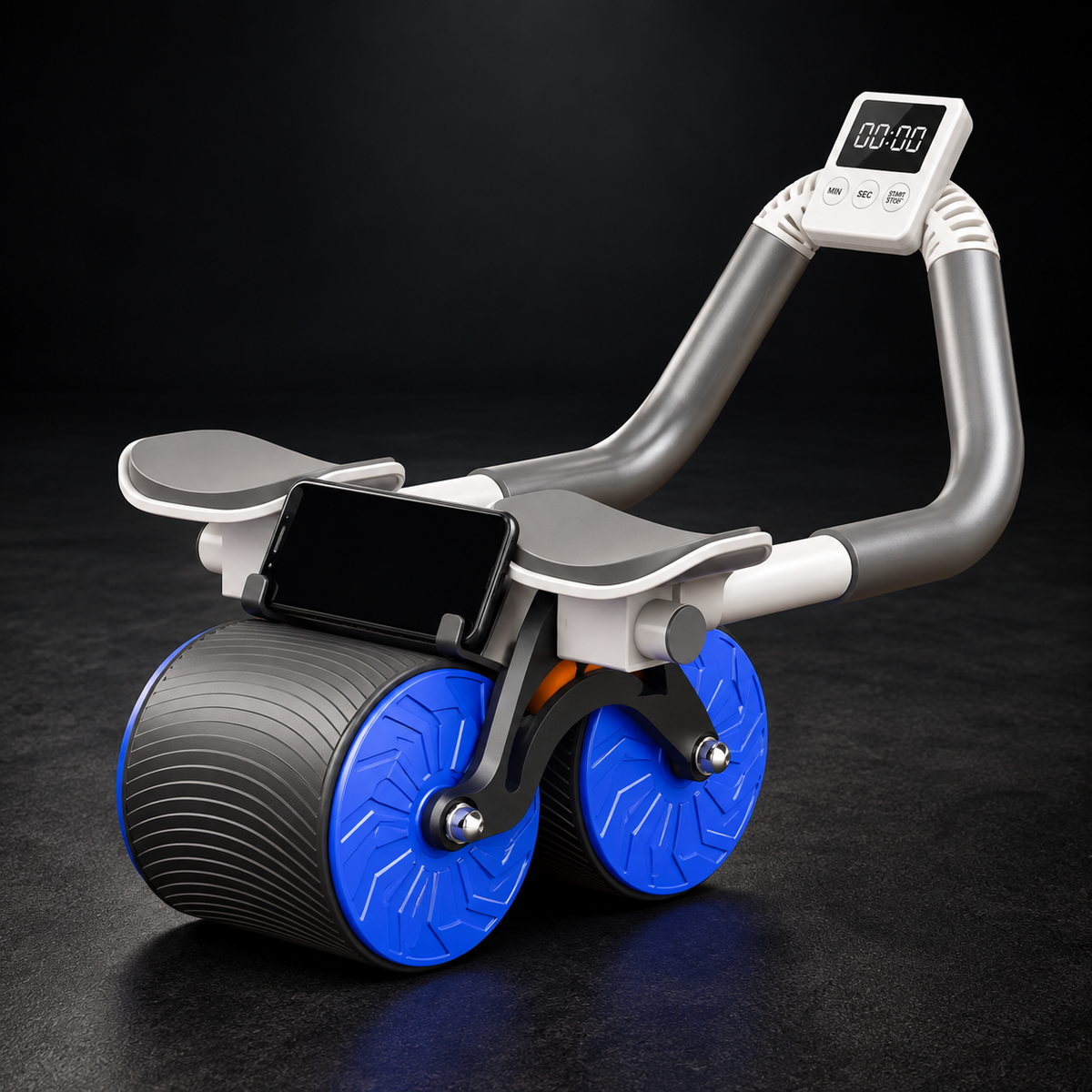 Roue Abdos avec Retour Auto — Support Coudes – photo 5