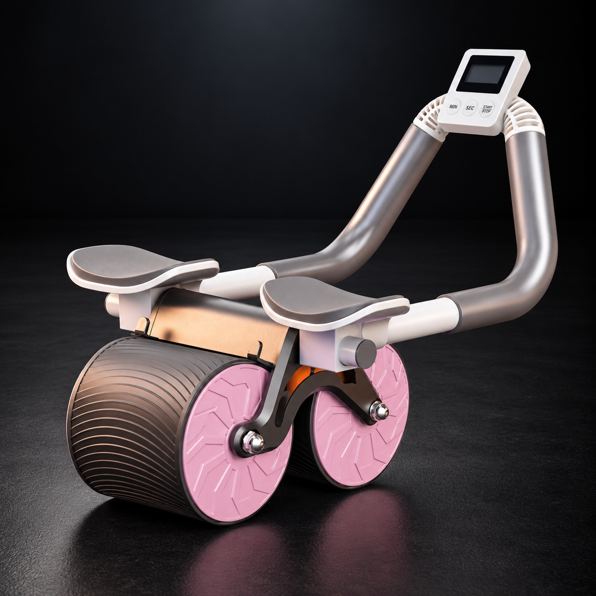 Roue Abdos avec Retour Auto — Support Coudes – photo 10